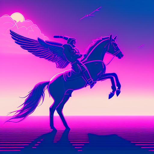 Horse with wings 2